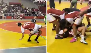 Streamer ‘Cristorata’ y tiktoker ‘El jeque árabe’ protagonizan pelea durante partido de fútbol