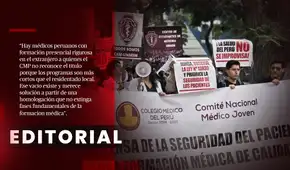 La ley del residentado médico amenaza la salud pública