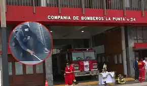 Roban la placa fundacional de bronce de compañía de bomberos en La Punta: tenía 82 años de historia