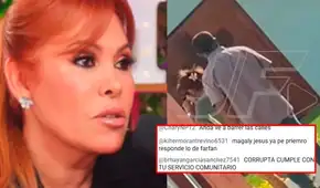 Magaly Medina recibe duras críticas tras informe de Jefferson Farfán sobre su presunto incumplimiento de servicio comunitario: "Anda a barrer, corrupta"
