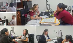 Equipo Multidisciplinario de Familia realizó jornada sabatina para agilizar procesos judiciales