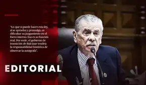 La lesa humanidad no se borra con una ley del Congreso