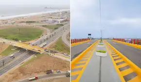 Tras casi 60 años, Municipalidad de Lima rehabilita el puente Conchán con una inversión de S/4,3 millones