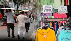 Hasta 50% de descuento: Gamarra remata ropa por impacto de El Niño y estiman pérdidas de S/600 millones