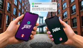 Yape se asocia con la fintech Félix para facilitar el envío de remesas desde Estados Unidos vía WhatsApp