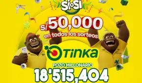 Resultados de La Tinka del miércoles 8 de julio: consulta los números ganadores, premios del Pozo Millonario, boliyapa, S/50.000 y más