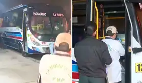 Disparan contra bus lleno de pasajeros en Manchay: mujer resultó herida tras roce de bala