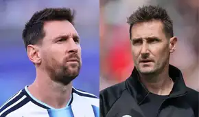Miroslav Klose elogia a Messi tras romper su récord en los Mundiales: "Es un fenómeno increíble"