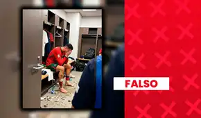 Es falsa la imagen de Cristiano Ronaldo “llorando” en vestidores tras derrota de Portugal ante España: en realidad, fue elaborada con inteligencia artificial