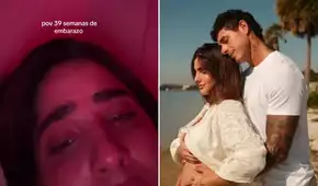 Isabella Ladera rompe en llanto y admite que ya no puede más tras 39 semanas de su embarazo con Hugo García: "¿Esto cuánto más va a durar?"