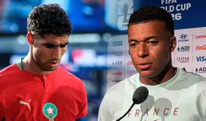 Kylian Mbappé no se conmovió ante la tristeza de Hakimi tras eliminarlo del Mundial 2026: "Aquí no hay lugar para emociones"