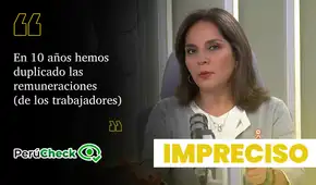 ¿Las remuneraciones se duplicaron en los últimos diez años?
