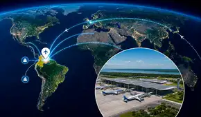El nuevo megaproyecto aéreo de US$2.000 millones que unirá América Latina con Europa y Asia: tendrá una pista de carga de 3.000 metros
