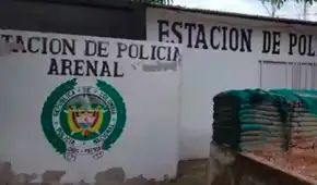 Ataque con drones destroza estación de Policía en Colombia y deja alrededor de cuatro uniformados heridos