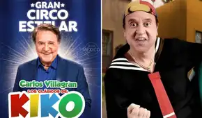 Carlos Villagrán regresa al Perú: el recordado 'Kiko' de 'El Chavo del 8' presentará su renovado espectáculo de circo