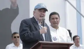Rafael López Aliaga insiste en su postura: "No voy a ser senador nunca de este Congreso"