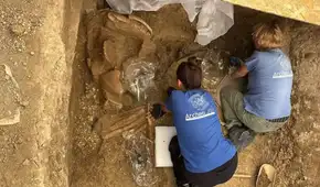 Arqueólogos descubren la tumba real de un príncipe guerrero de 2.500 años con su carro y armas intactos