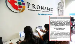 Minedu busca cambiar las reglas de Pronabec: estas serían las nuevas restricciones para estudiantes de Beca 18 y Beca Hijos de Docentes