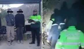 Arequipa: rescatan con vida a dos turistas alemanes tras permanecer tres días extraviados en el Valle del Colca