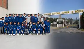 Hazaña escolar: 30 alumnos de un colegio de El Agustino ingresan a la Universidad Agraria y logran primeros puestos