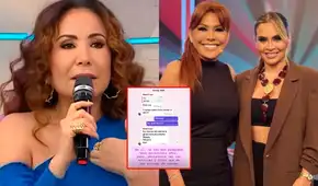 Janet barboza expone chats con Ethel Pozo con fuertes comentarios sobre Magaly Medina: "Gente mala entraña"
