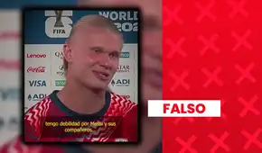 ¿Erling Haaland apoyó a Argentina?: subtítulos manipulados en video viral generaron confusión entre aficionados