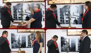 Presidente de la Corte de Lambayeque juramenta a nuevos magistrados para Chiclayo y Jaén