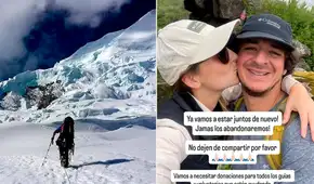 Querida conductora de TV ruega por ayuda para encontrar a su novio influencer desaparecido en el Huascarán: “Se lo suplico”
