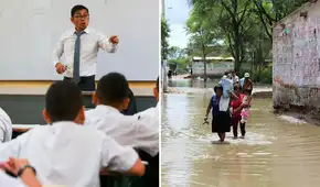 ¿Habrá clases virtuales por el fenómeno de El Niño? Minedu aclara cuándo se aplicaría esta medida