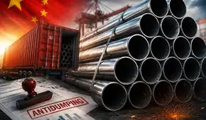 Indecopi impone sobretasa a las importaciones de tubos de acero de China por cinco años