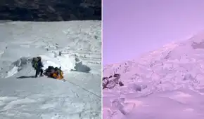Nueva avalancha en el Huascarán deja un fallecido y dos heridos en pleno operativo de búsqueda de tres montañistas desaparecidos