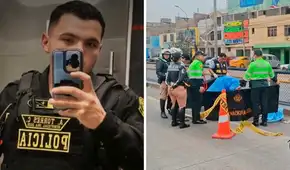 Suboficial de la PNP atropelló y mató a adulto mayor en la vía exclusiva del Metropolitano en Comas
