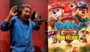Erick Elera sorprende lejos de ‘Al fondo hay sitio’ y debuta en el doblaje con la nueva película de ‘PAW Patrol’