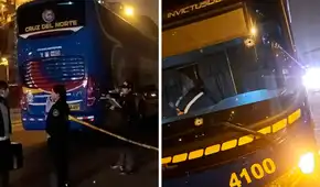 Buses de Cruz del Norte y Cruz del Sur son baleados cuando salían de Lima: choferes resultaron heridos