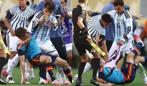 Leandro Paredes protagoniza fuerte cruce con Gavi tras la derrota de Argentina en la final del Mundial 2026