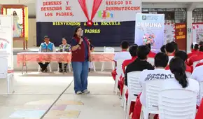 Familias y estudiantes de Paita fortalecen conocimientos sobre responsabilidades parentales