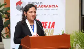 Estudiantes de la I.E. José Abelardo Quiñones participaron en la Ruta de la Flagrancia