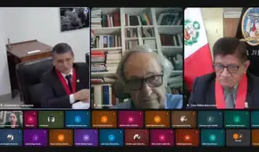 Corte de Lambayeque inauguró ciclo de conferencias internacionales por el Día del Juez y la Jueza
