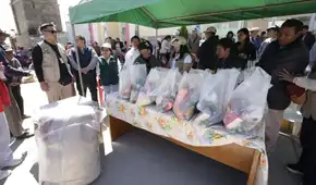 Sismo en Junín: MIMP entrega más de 600 kilos de donaciones a familias afectadas por movimiento telúrico