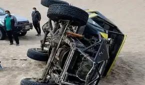 Turista pierde brazo tras volcadura de tubular en la Huacachina: Dircetur afirma que operan ilegalmente
