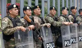Mesa Directiva aprobó compensación extraordinaria para efectivos PNP y FF.AA que brindan seguridad en el Congreso
