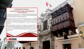Cancillería anuncia acuerdo para reactivar relaciones consulares entre Perú y Venezuela