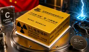 China presenta una batería sin litio que promete electricidad durante más de 5.700 años y resiste temperaturas extremas