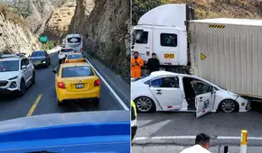 Carretera Central colapsa: intenso tráfico y conductores varados tras accidente que dejó 2 muertos en Chicla