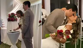 Querida conductora de TV Andrea Arana se casó en emotiva ceremonia: así fue su romántica boda