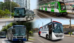 Fiestas Patrias 2026: conoce los horarios del Metropolitano, Línea 1 y 2 del Metro, Corredores y Aerodirecto durante el 28 y 29 de julio