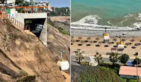 Inician pruebas del teleférico de Miraflores: así luce el proyecto millonario que conectará la playa Redondo desde agosto