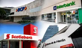 Horario de atención de los bancos para el martes 28 y miércoles 29  de julio: BCP, Interbank, Scotiabank, Banco de la Nación y más