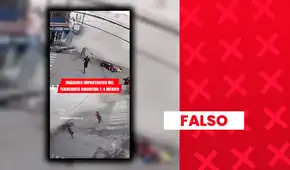 Video de cámara de seguridad atribuido falsamente al terremoto de 7,4 en México en realidad fue grabado en Venezuela