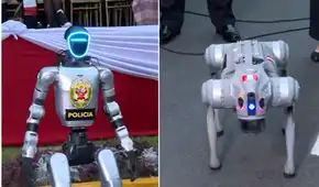 Desfile Cívico Militar: PNP presenta robots humanoides y cuadrúpedos en que apoyarán en seguridad, patrullaje y rescates